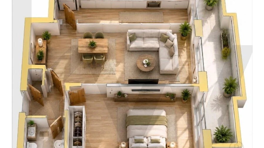 Apartamento T1 para Venda em Silves