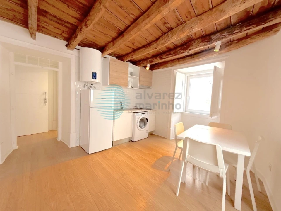 Apartamento T1 para Arrendamento em Santa Maria, São Pedro e Matacães Foto 4