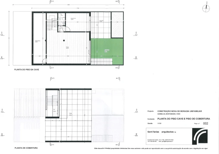 Moradia T3 para Venda em Montenegro Planta 1
