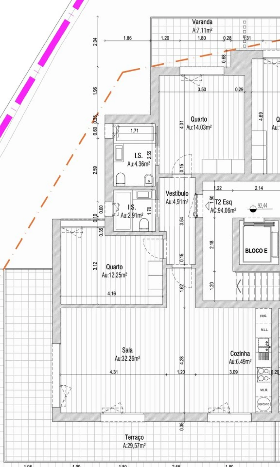 Apartamento T2 para Venda em Ericeira Foto 28