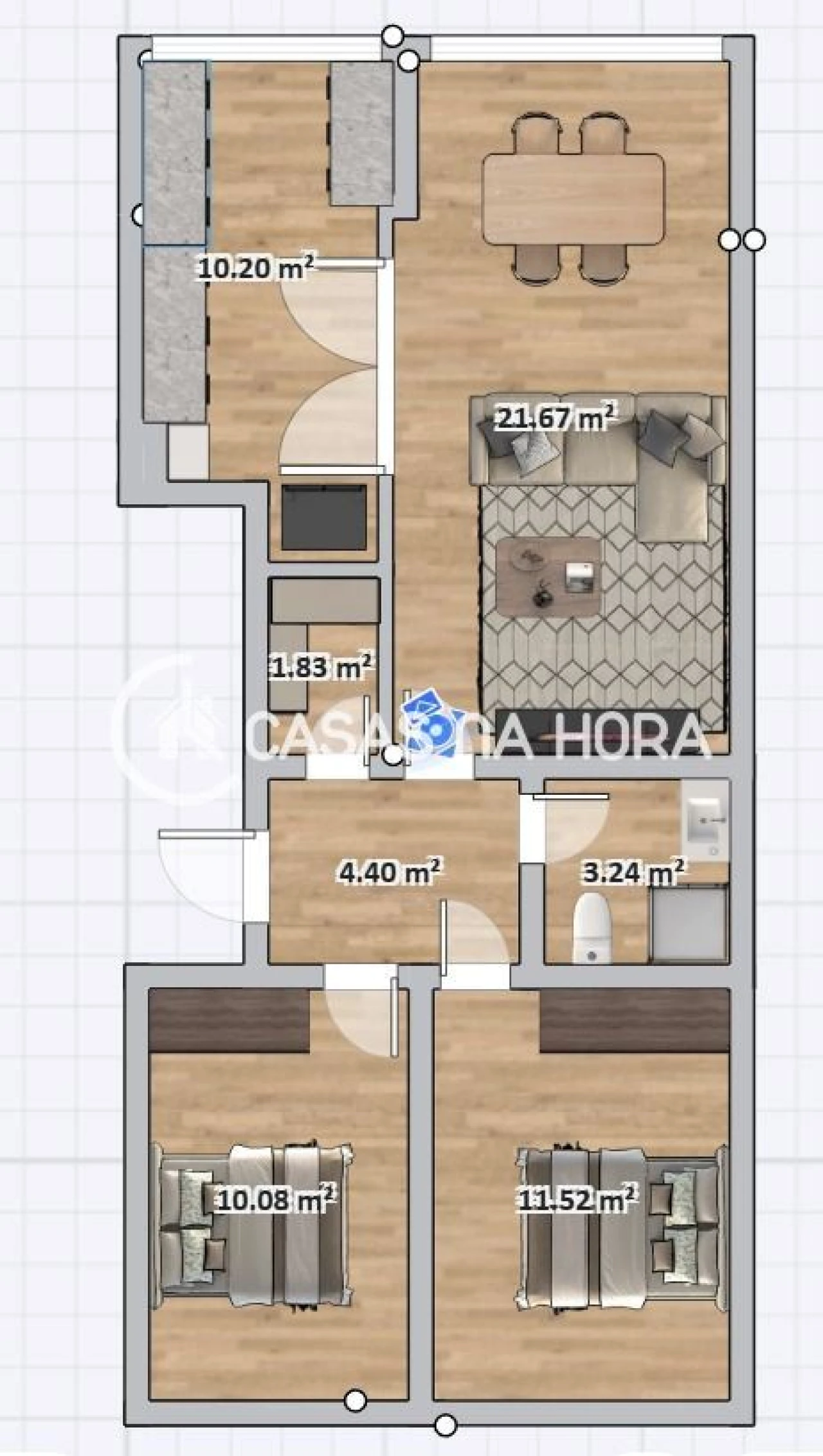 Apartamento T2 para Venda em Alfragide Foto 24