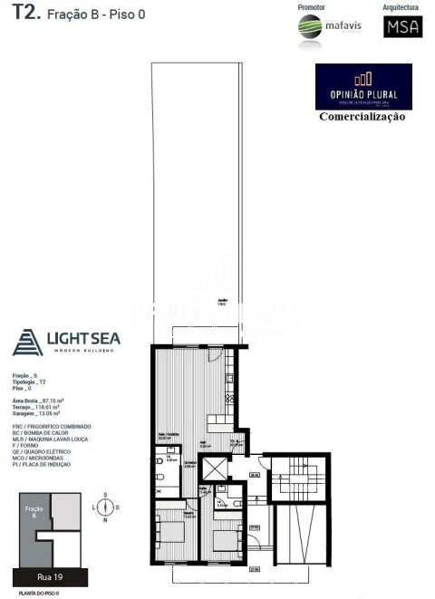 Apartamento T2 para Venda em Anta e Guetim