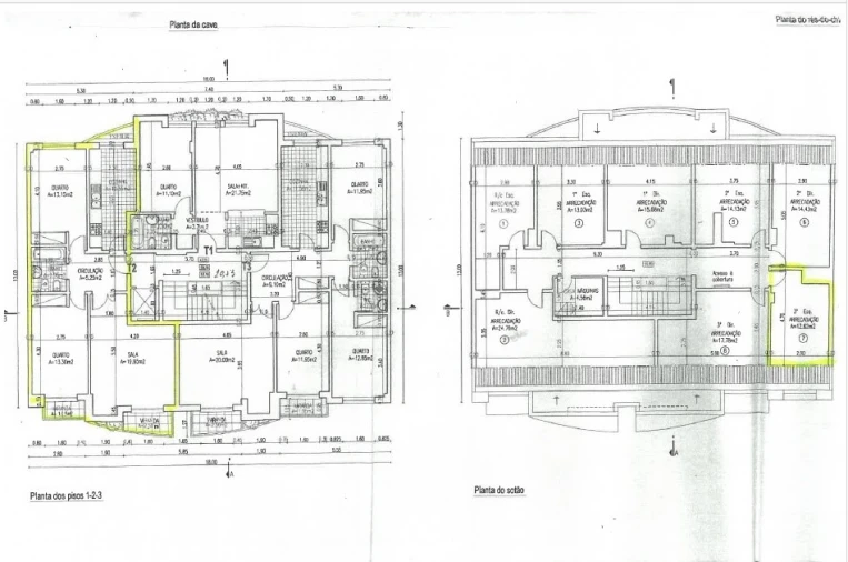 Apartamento T2 para Venda em Laranjeiro e Feijó Planta 1