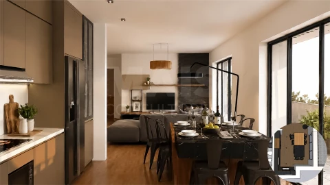 Apartamento T2 para Venda em Atouguia da Baleia