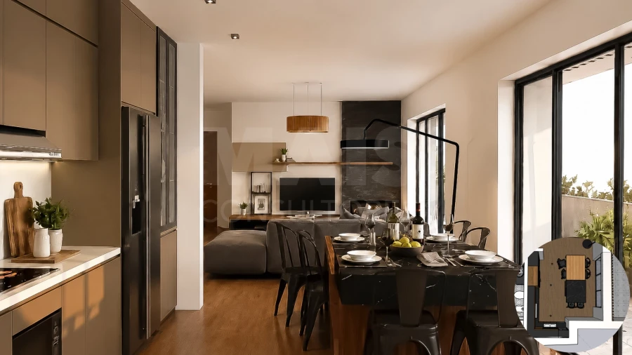 Apartamento T2 para Venda em Atouguia da Baleia