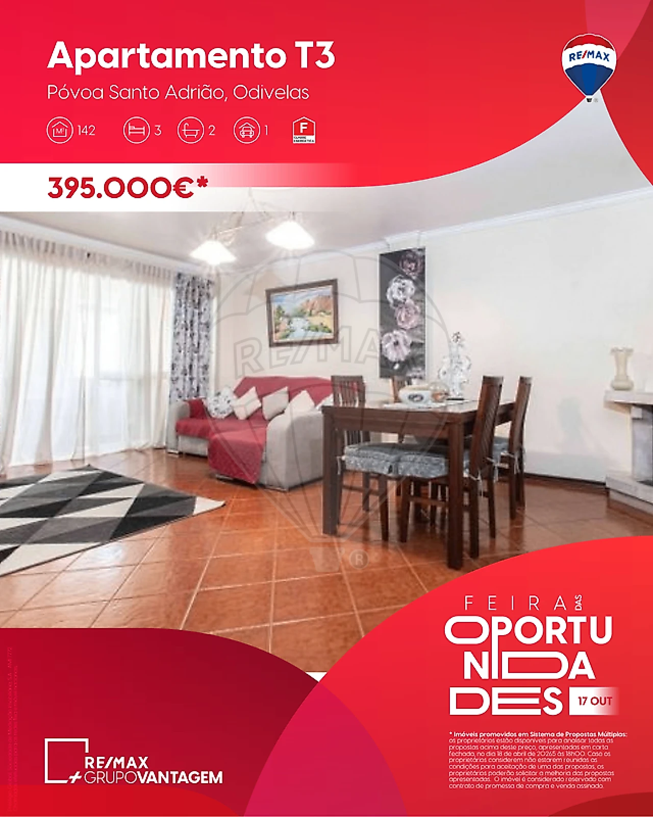 Apartamento T3 para Venda em Póvoa de Santo Adrião e Olival Basto Foto 1