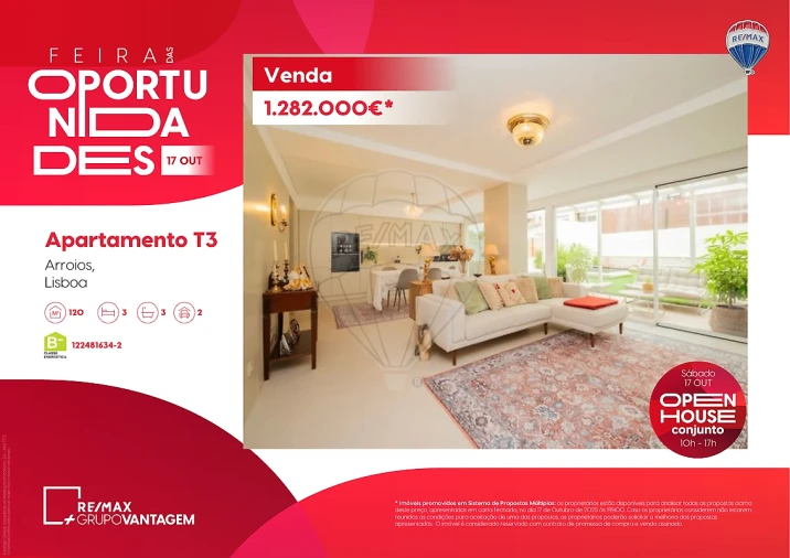 Apartamento T3 para Venda em Arroios Foto 30