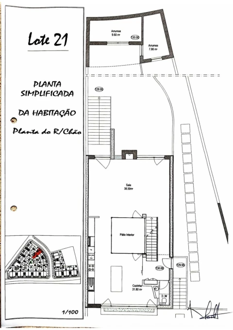 Moradia T3 para Venda em Santa Maria da Feira, Travanca, Sanfins e Espargo