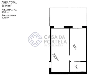 Apartamento T1 para Venda em Paranhos