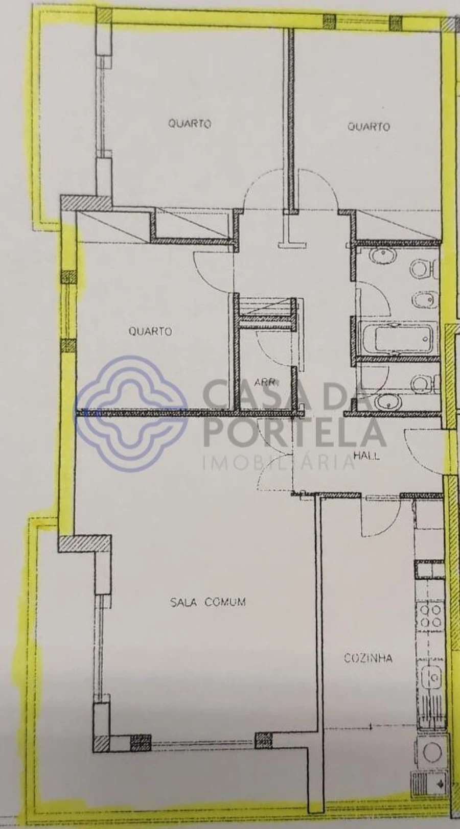 Apartamento T3 para Venda em Vila Nova de Famalicão e Calendário Foto 22
