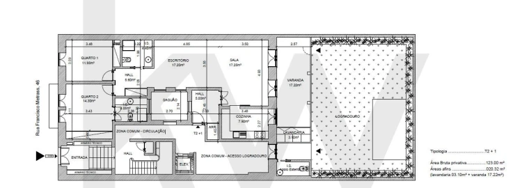 Apartamento T2 para Venda em Campo de Ourique