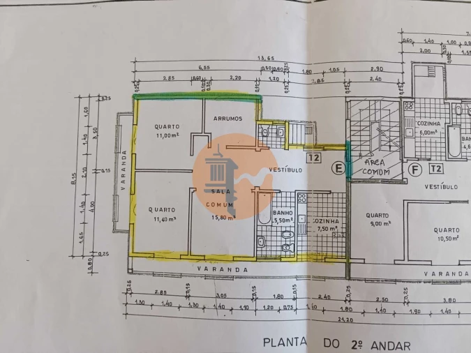 Apartamento T2 para Venda em Vila Real de Santo Antonio Foto 18