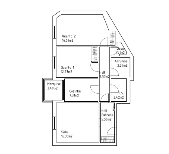 Apartamento T2 para Arrendamento em Lordelo do Ouro e Massarelos Foto 31