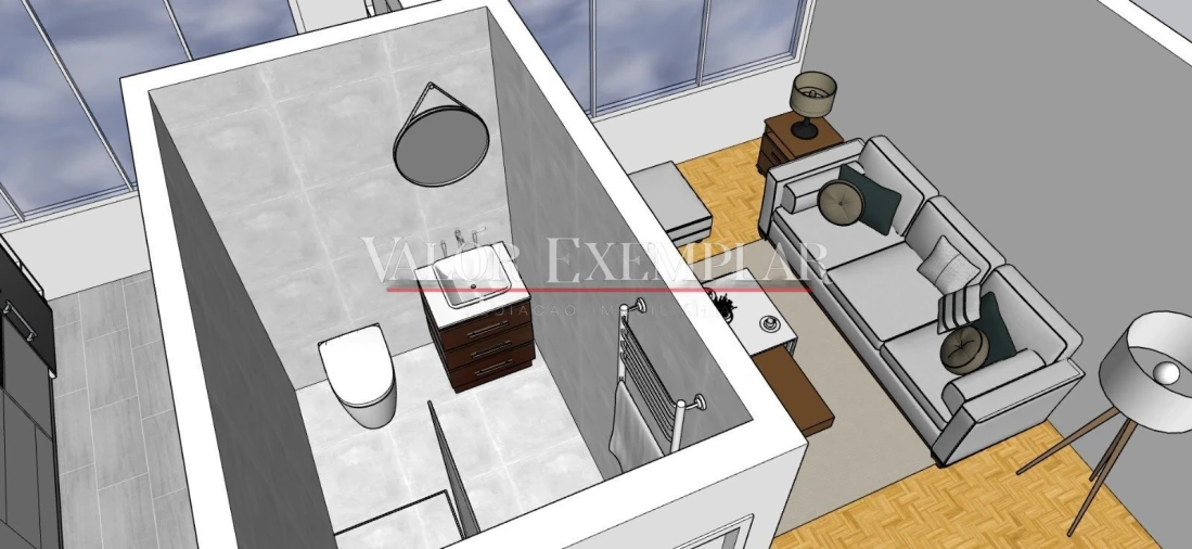 Apartamento T2 para Venda em Alcochete Foto 9
