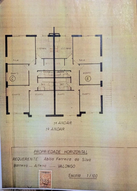 Apartamento T3 para Venda em Alfena