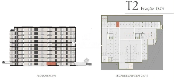 Apartamento T2 para Venda em Vilar de Andorinho