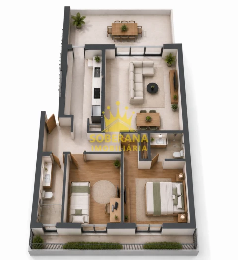 Apartamento T2 para Venda em Marinha Grande