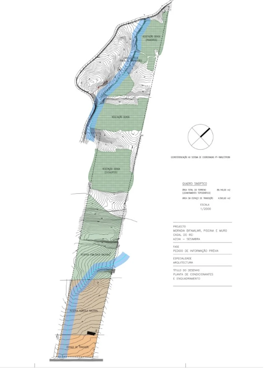 Terreno para Venda em Sesimbra (Castelo) Planta 1