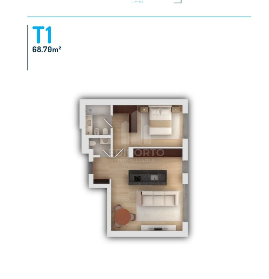 Apartamento T1 para Venda em Vila do Conde Foto 28