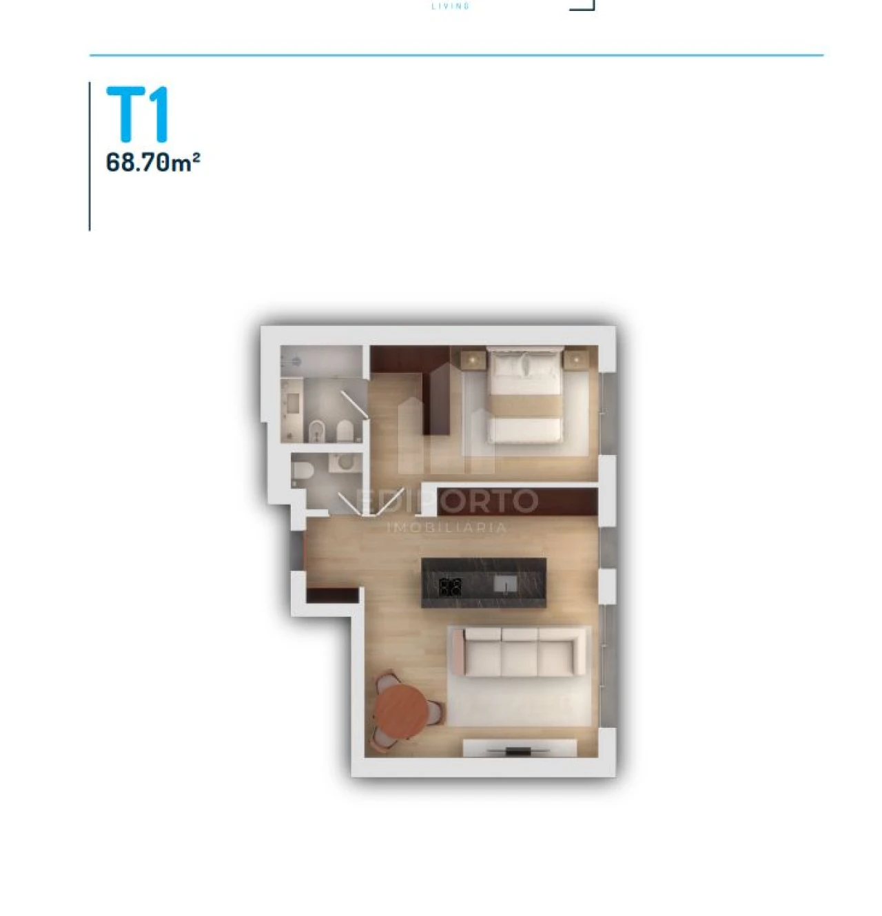 Apartamento T1 para Venda em Vila do Conde Foto 28