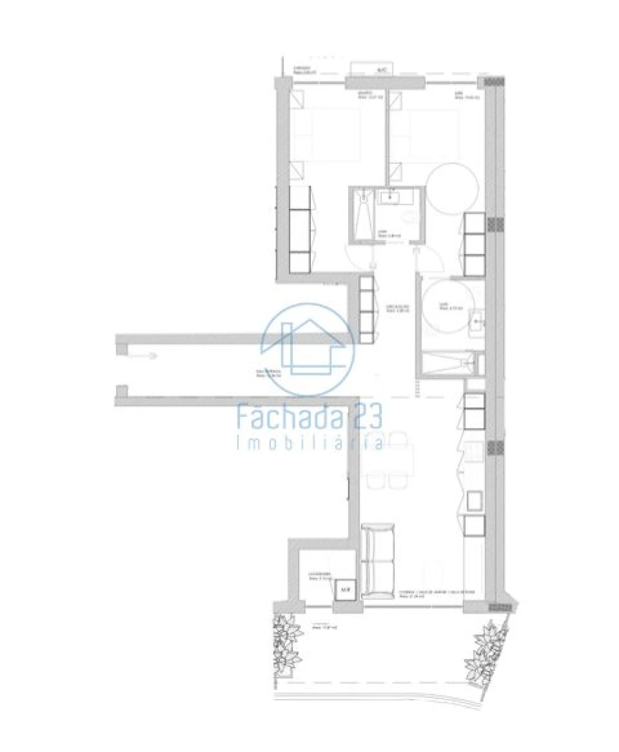Apartamento T2 para Venda em Oliveira do Douro Planta 1
