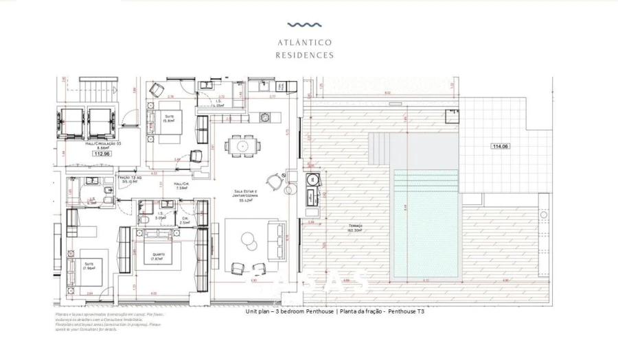 Apartamento T3 para Venda em Camara de Lobos Foto 40