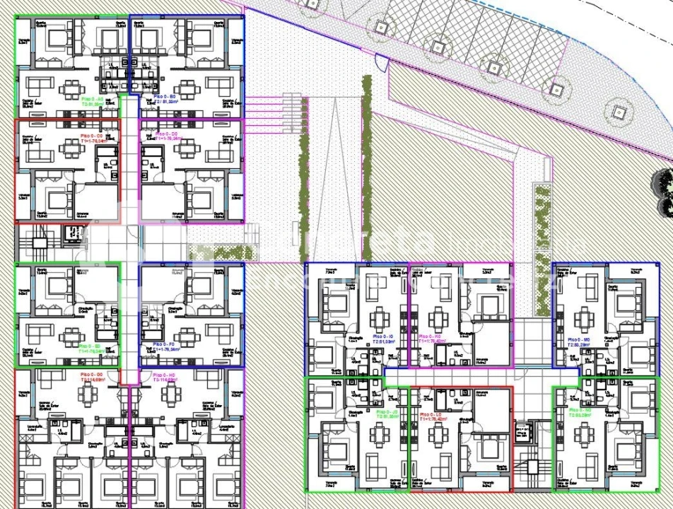 Apartamento T1 para Venda em Barcelos, V.Boa, V.Frescainha Planta 2