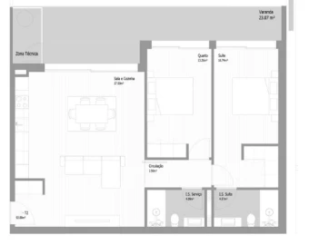 Apartamento T2 para Venda em Fânzeres e São Pedro da Cova