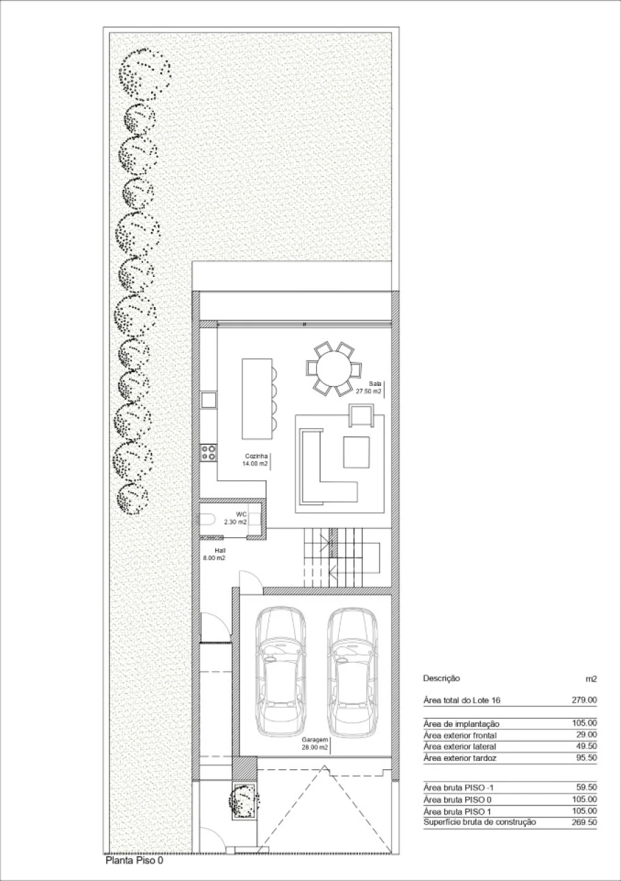Moradia T3 para Venda em Fânzeres e São Pedro da Cova Planta 2