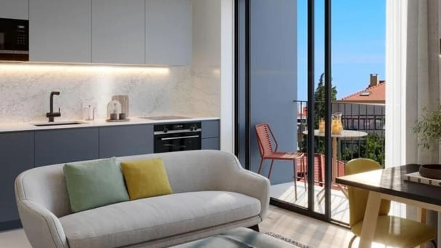 Apartamento T1 para Venda em Carcavelos e Parede