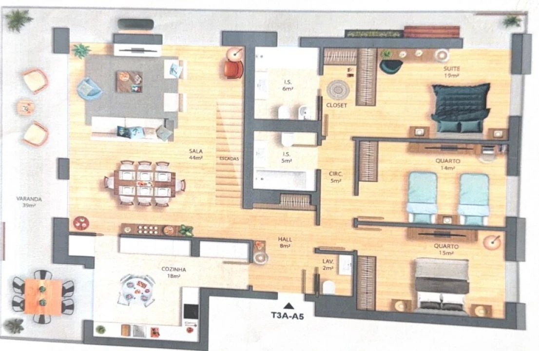 Apartamento T3 para Venda em Santa Iria de Azoia, São João da Talha e Bobadela Foto 36