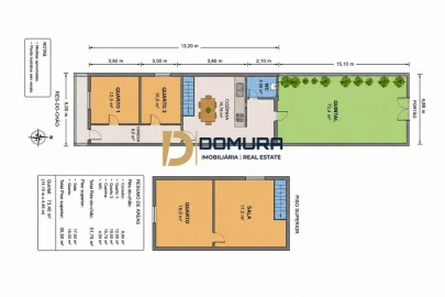 Moradia T3 para Venda em Figueira dos Cavaleiros