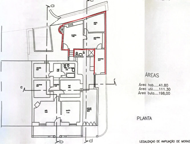Moradia T3 para Venda em Silves Planta 2