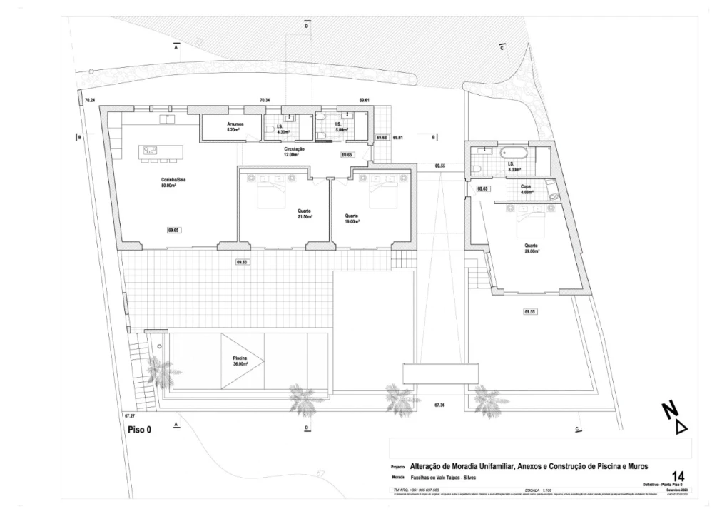 Moradia T3 para Venda em Silves Planta 15