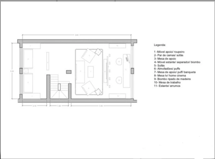 Moradia T4 para Arrendamento em Alcabideche Planta 2