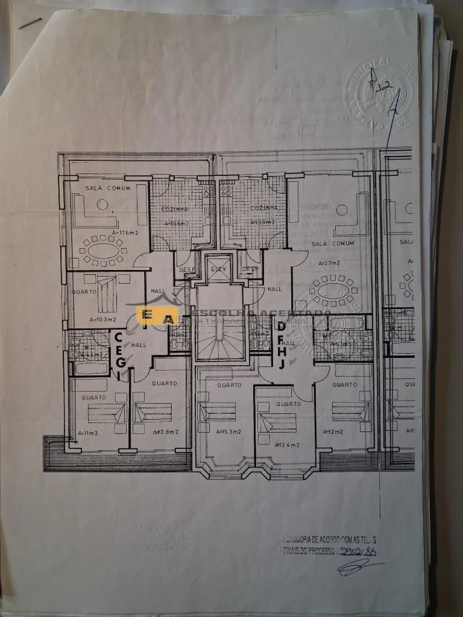 Apartamento T3 para Venda em Fânzeres e São Pedro da Cova Foto 25