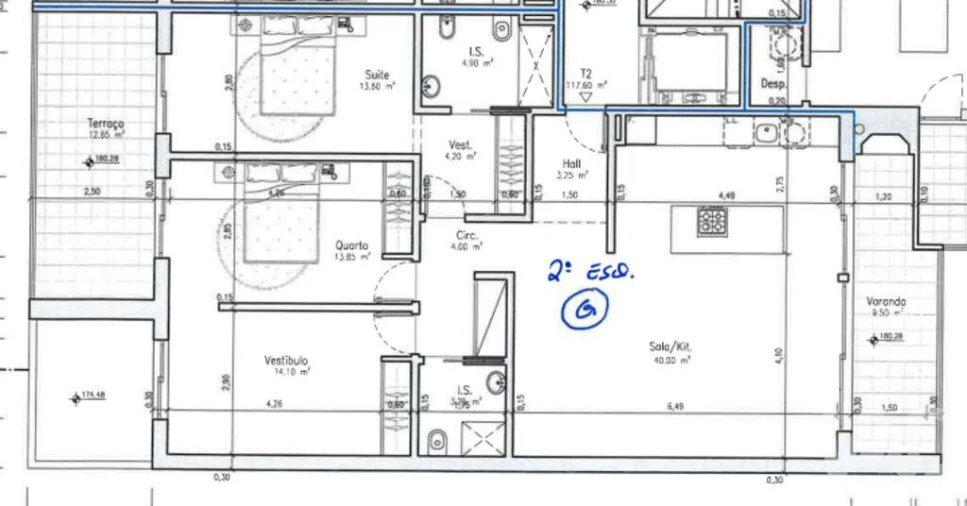 Apartamento T2 para Venda em Palmela Foto 11