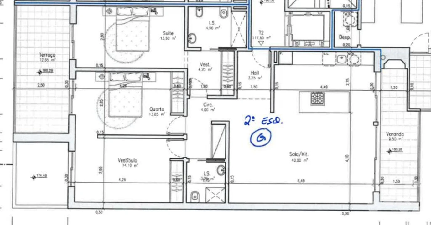 Apartamento T2 para Venda em Palmela Foto 11
