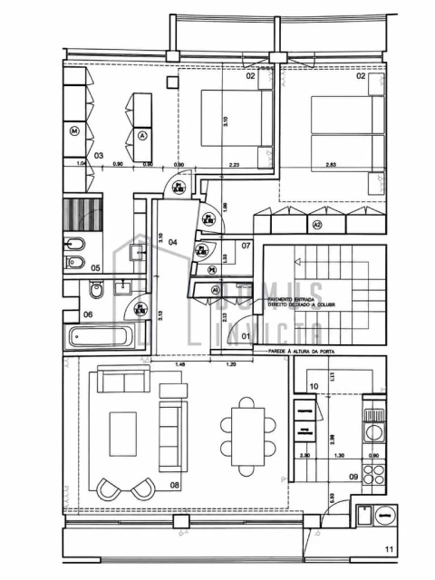 Apartamento T2 para Venda em Lordelo do Ouro e Massarelos