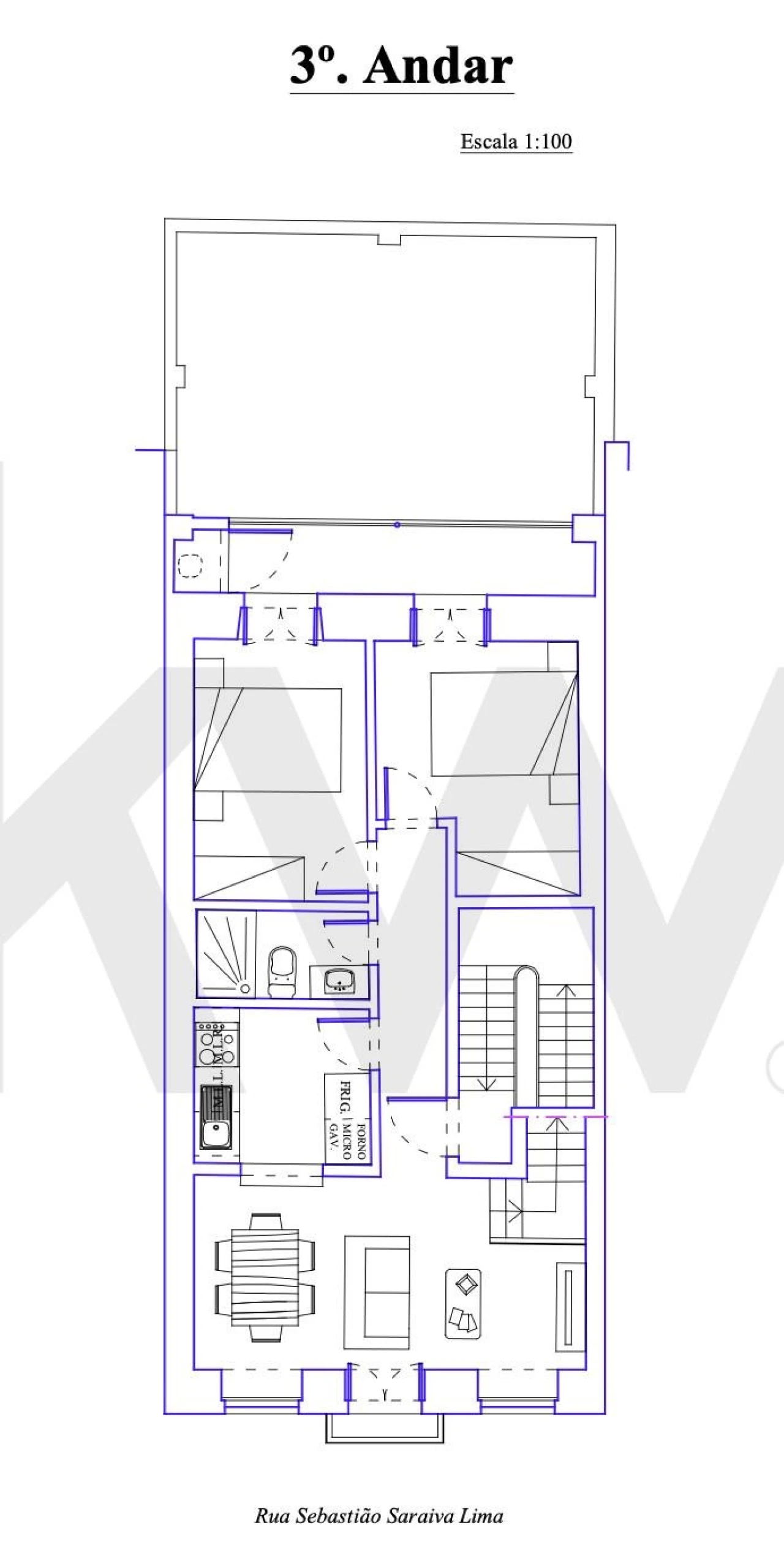 Apartamento T3 para Arrendamento em Penha de França Foto 1