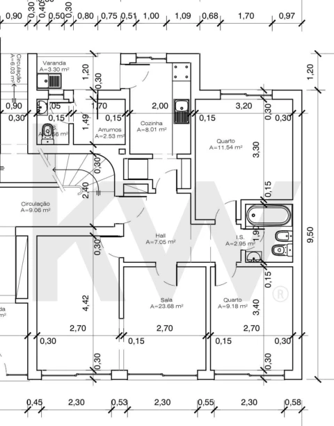 Apartamento T2 para Venda em Santa Marinha e São Pedro da Afurada