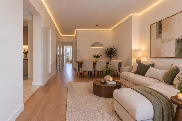 Apartamento T2 para Arrendamento em Campolide Foto 5