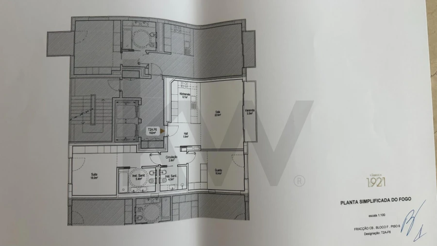Apartamento T2 para Arrendamento em Benfica Foto 54