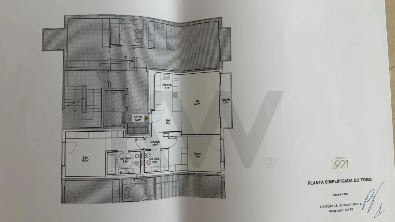 Apartamento T2 para Arrendamento em Benfica Foto 54