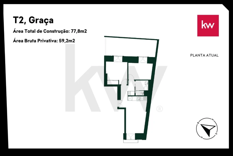 Apartamento T2 para Venda em São Vicente Foto 18
