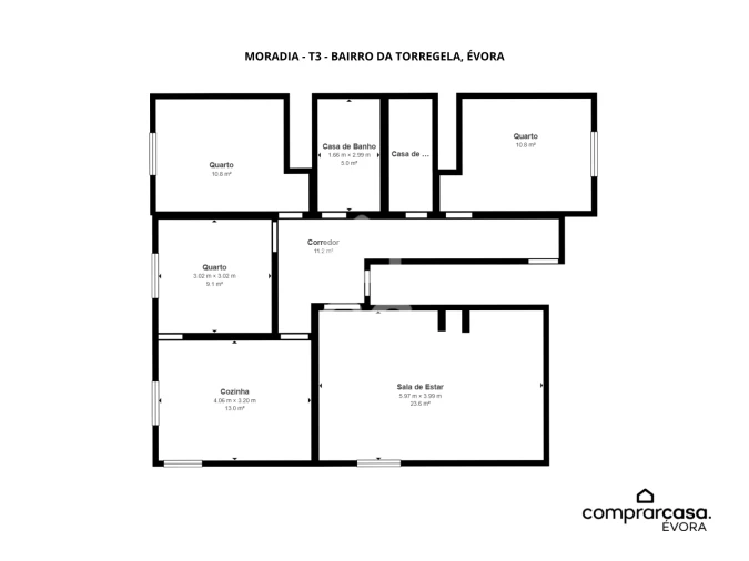 Moradia T3 para Venda em Malagueira e Horta das Figueiras Foto 18