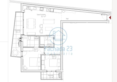 Apartamento T2 para Venda em Santa Marinha e São Pedro da Afurada