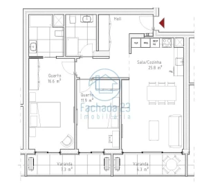 Apartamento T2 para Venda em Santa Marinha e São Pedro da Afurada