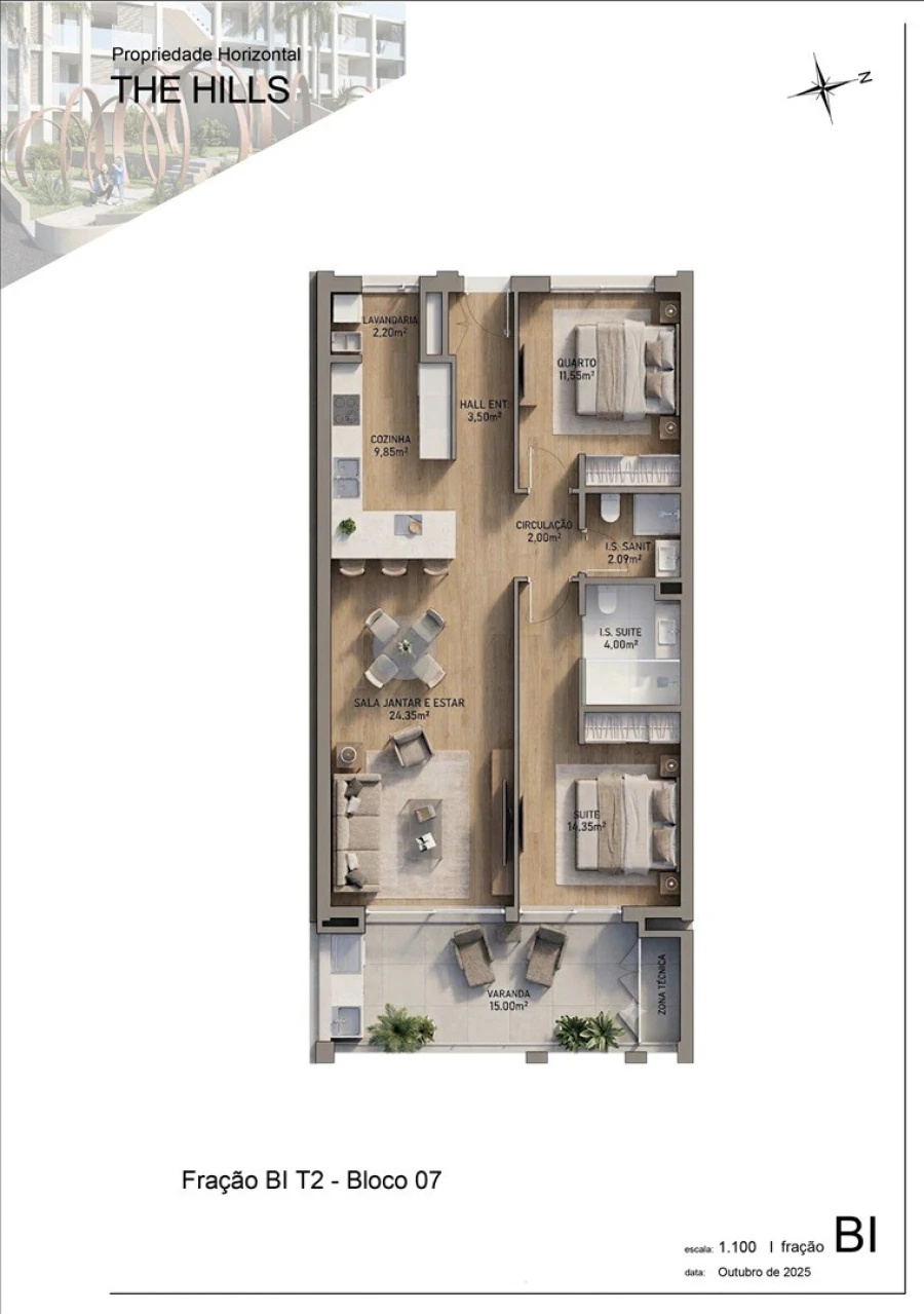 Apartamento T2 para Venda em São Martinho Foto 13