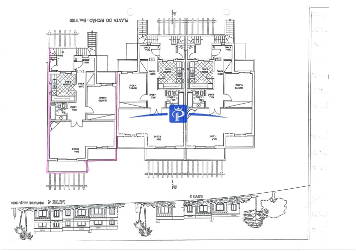 Apartamento T2 para Venda em Lagoa e Carvoeiro Planta 1